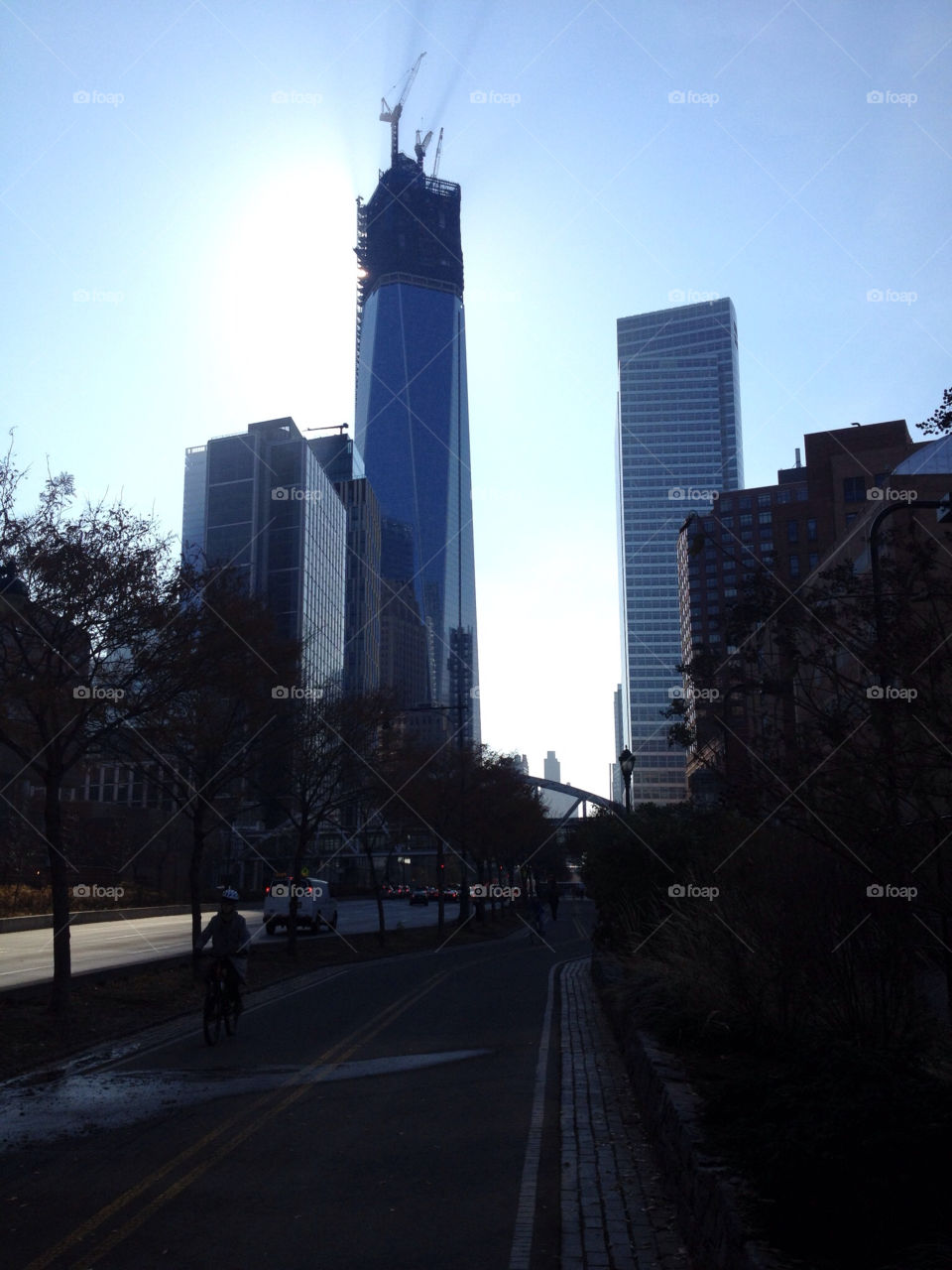 City, Skyscraper, Architecture, Street, Building