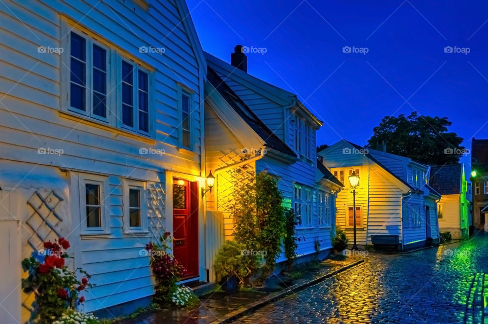 Stavanger downtown. Norway.