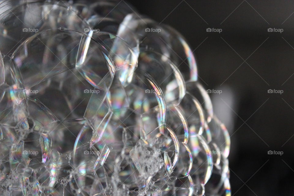 soap bubbles