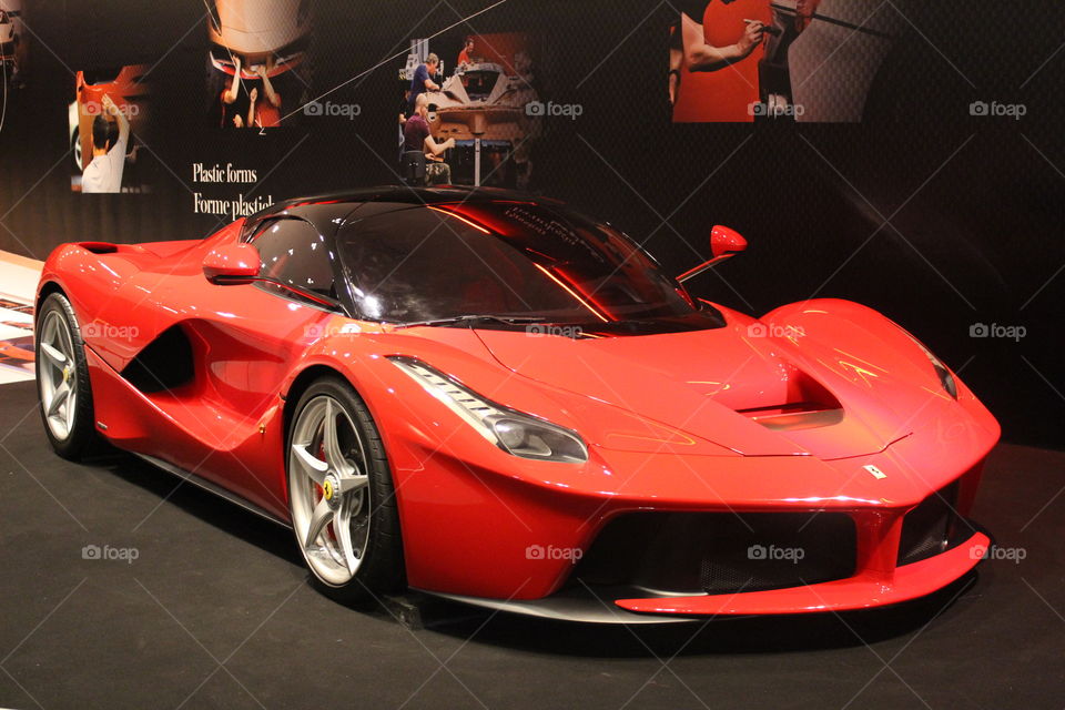 Ferrari exhibition at Ferrari World Abu Dhabi