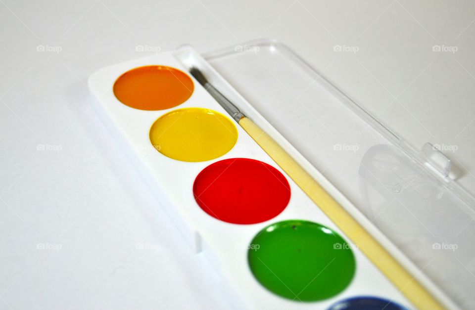 Case for watercolors