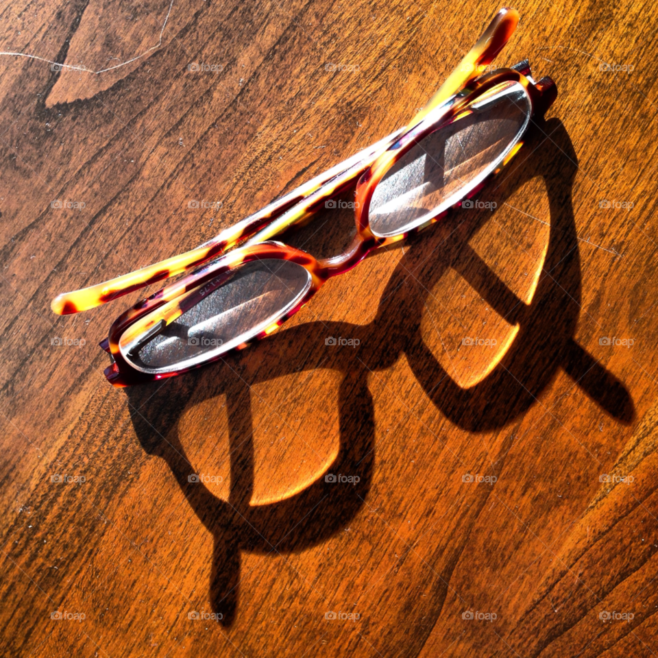 light table glasses shadow by jmsilva59