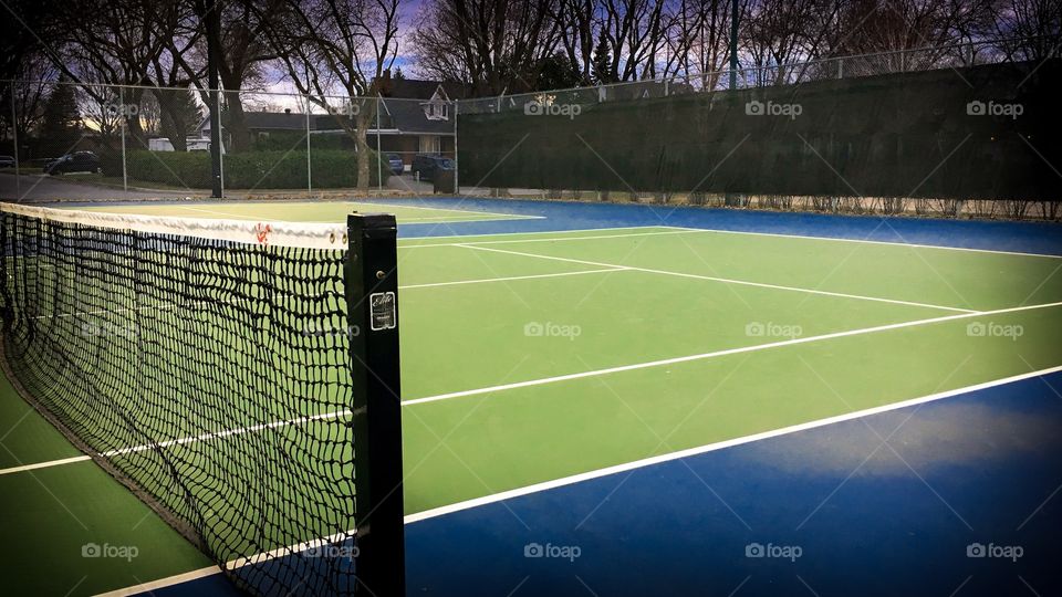 Tennis courts 
