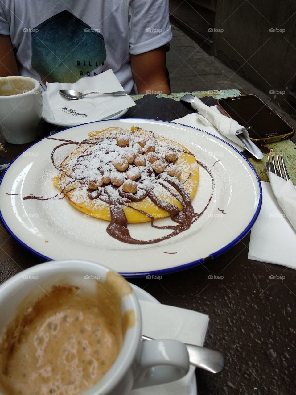 breakfast in Florence