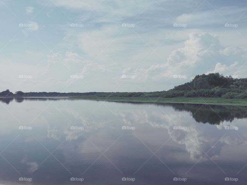 Reflection on the lake