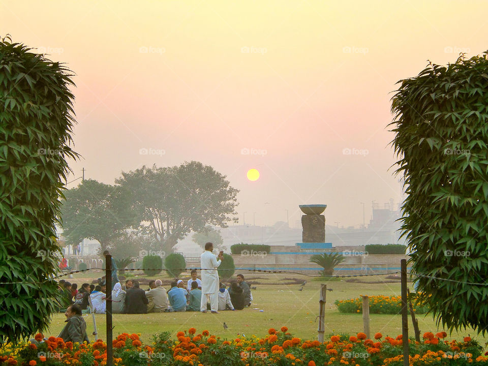 Minar-e-Pakistan's Garden