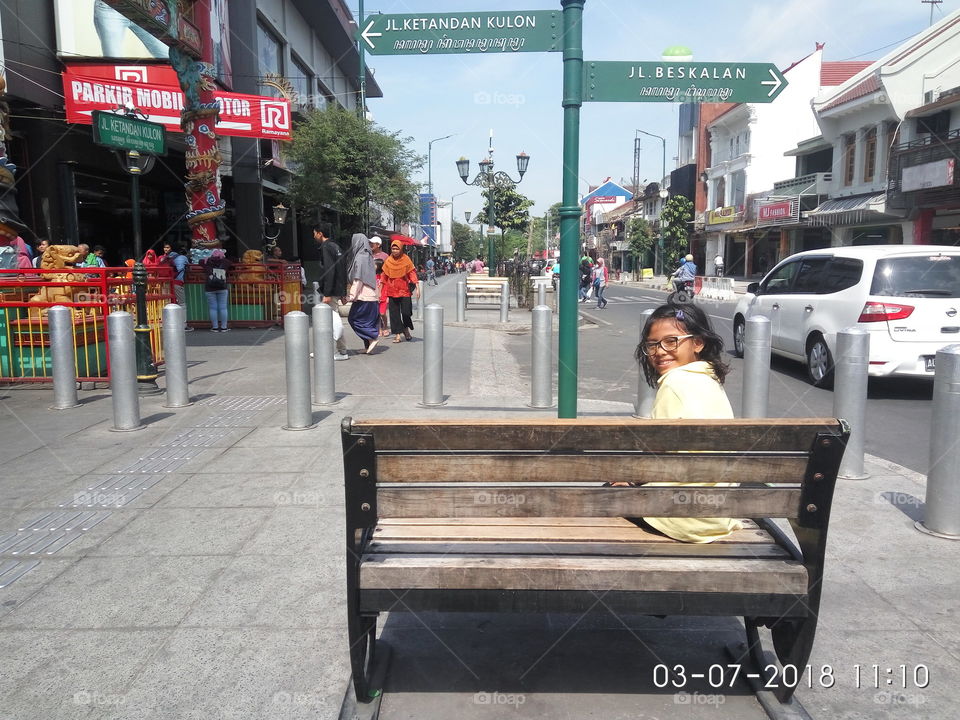 Malioboro is the name of a street in Jogja that is famous as a legendary shopping tour in Indonesia.
