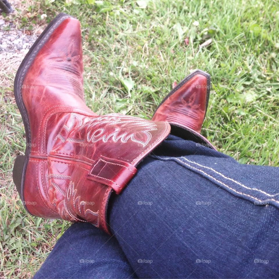 Boots. Cowboy boots 
