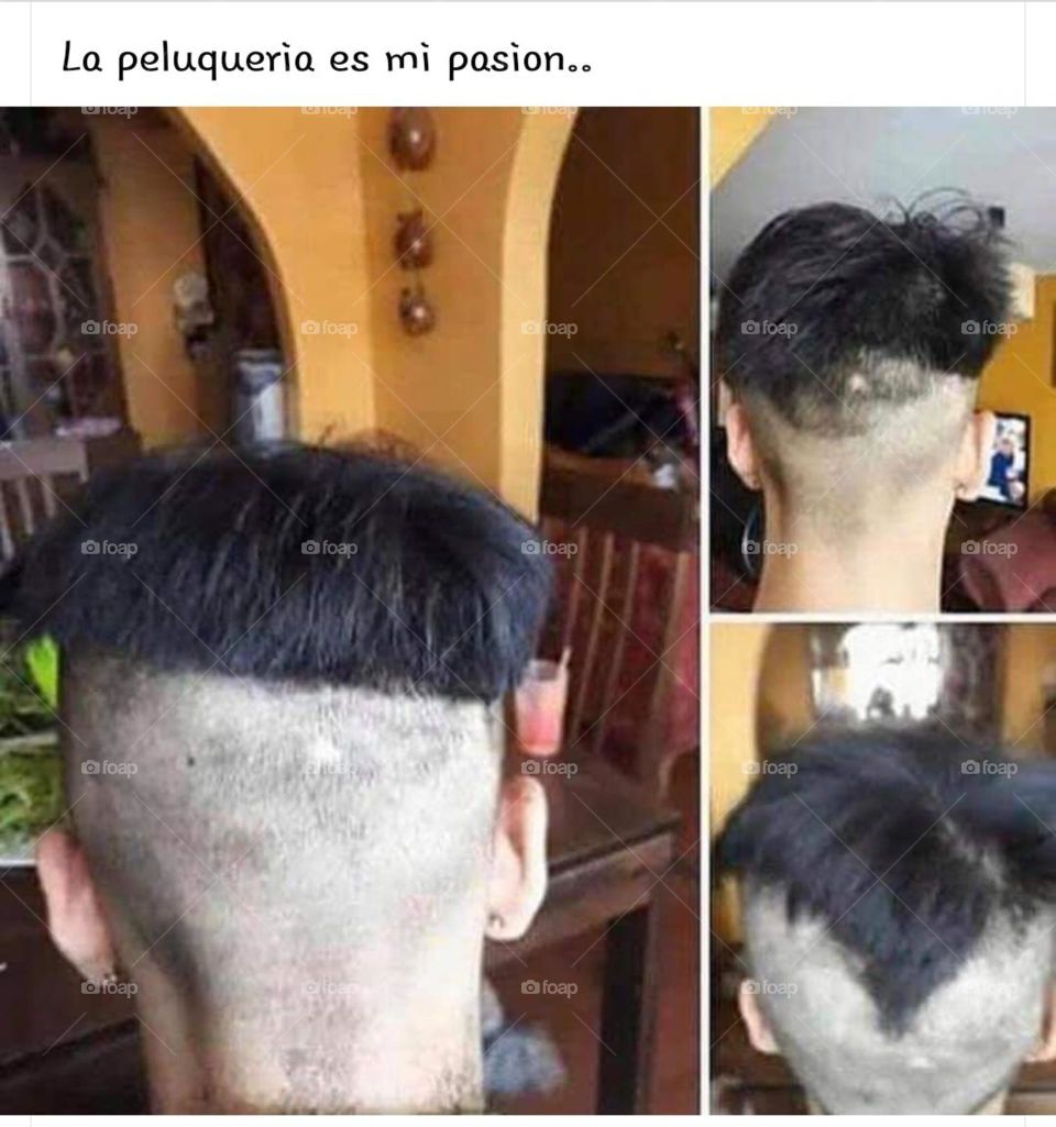 que buen peluquero