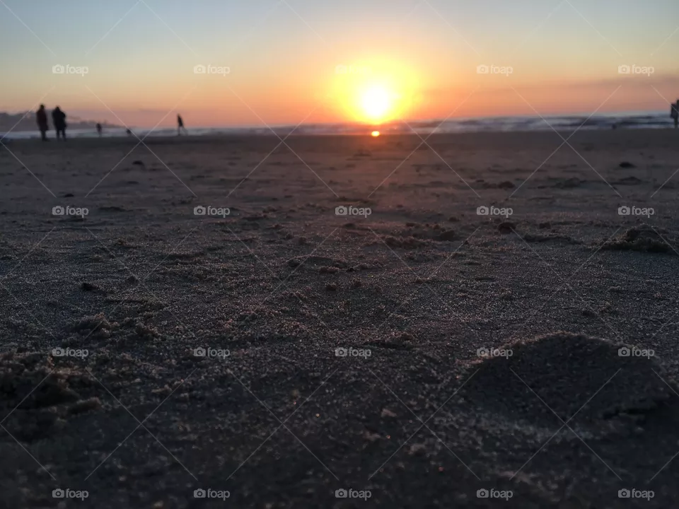 Beach sunset