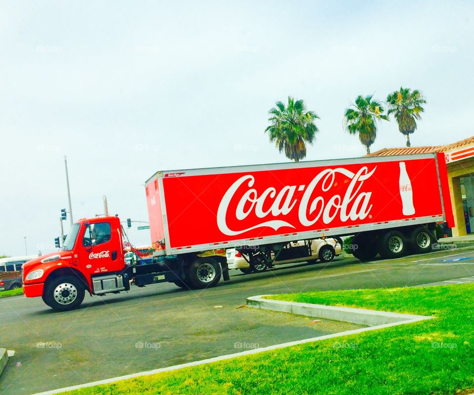 Coca Cola truck 