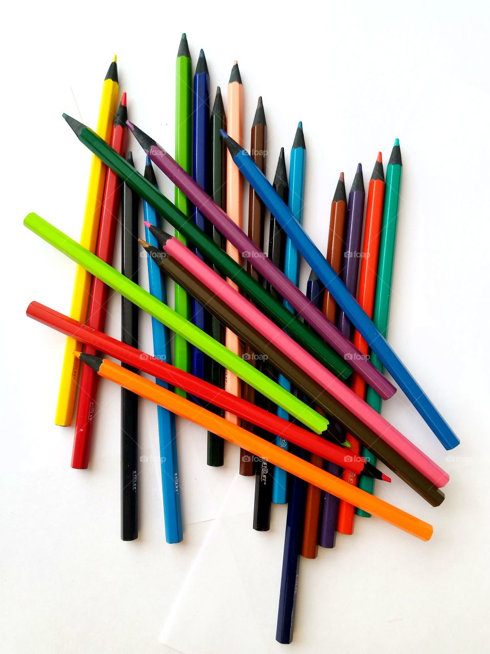 colour pencils