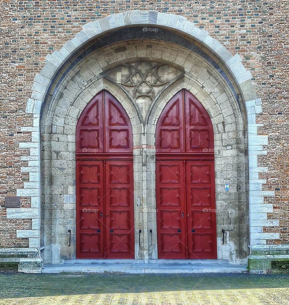 Church door