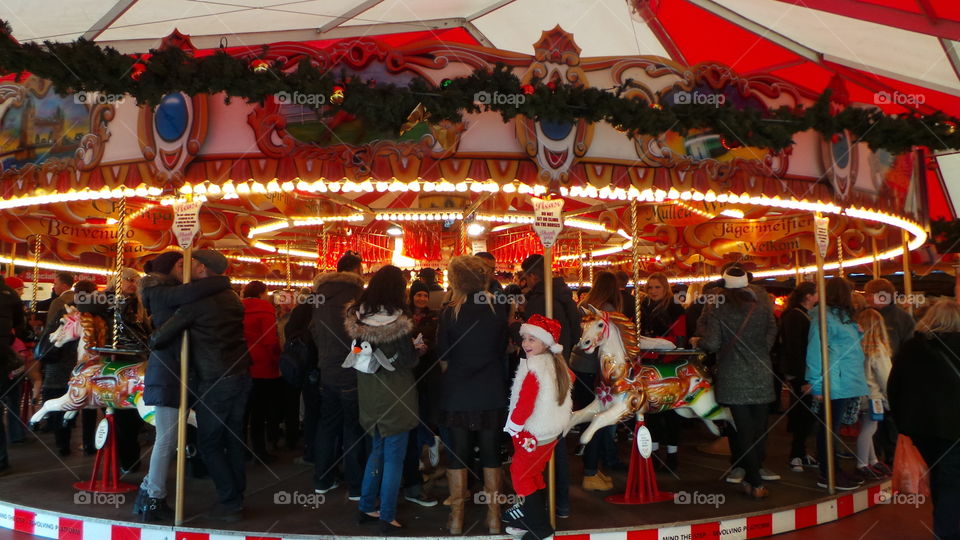 the carousel bar in Hyde Park. .winter wonderland