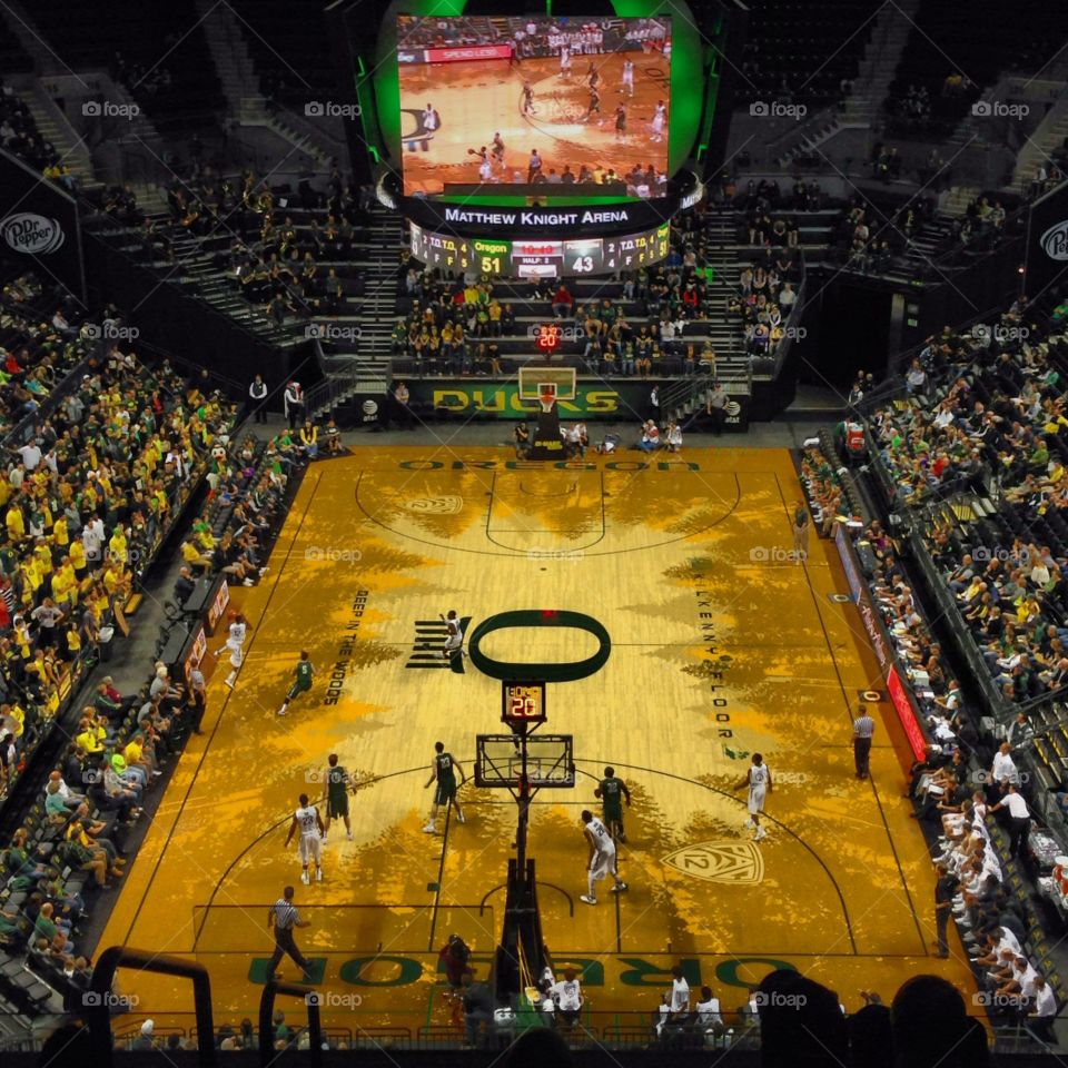 Foap Com Matthew Knight Arena Oregon Ducks Eugene Or Stock