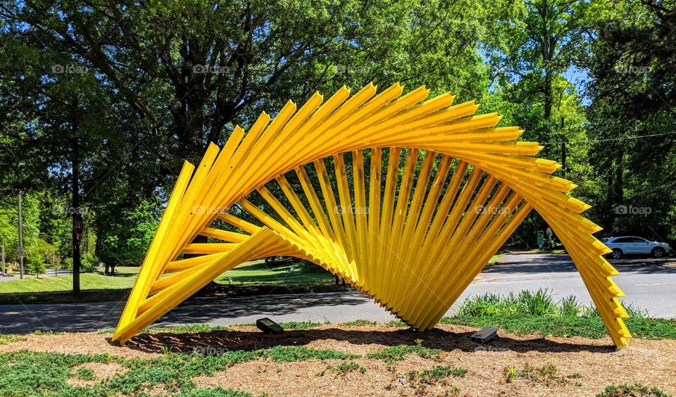Geometric Sculpture Charlotte NC