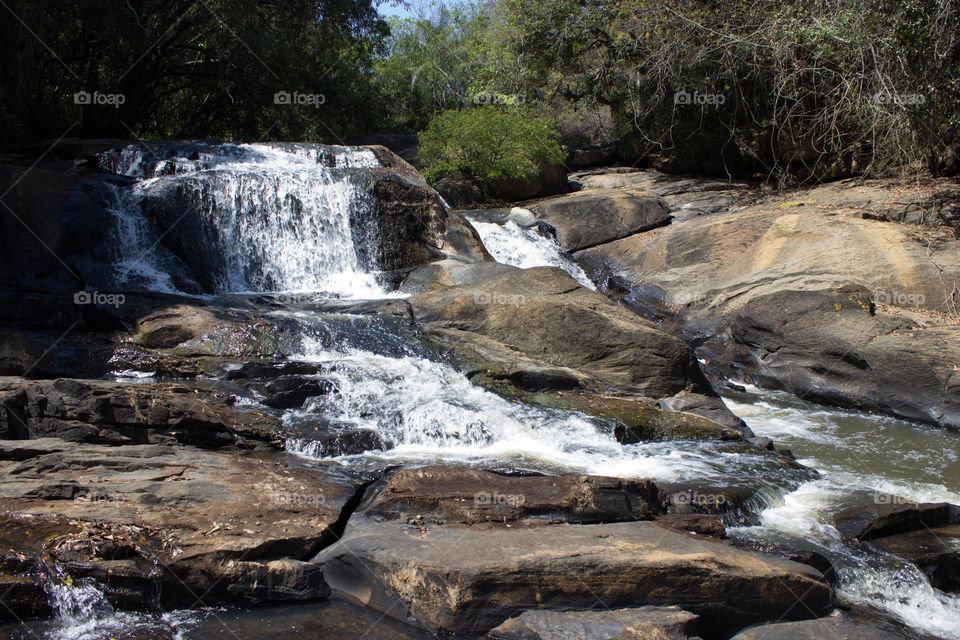 Water, River, Stream, Waterfall, No Person