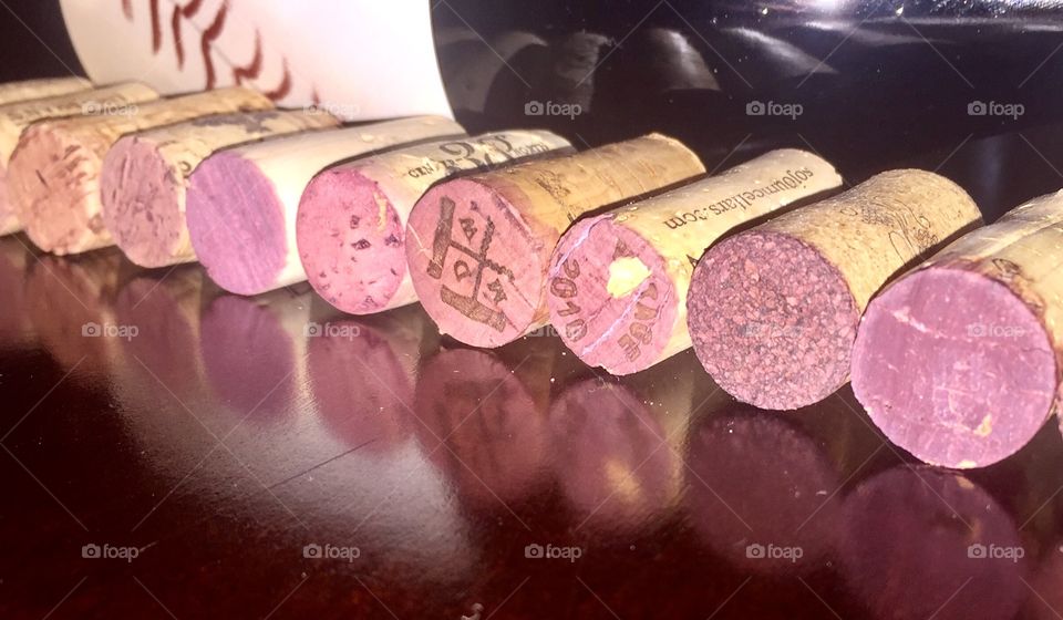 I have been fortunate enough to drink wines from all over, I save each & every cork. 😋🍷