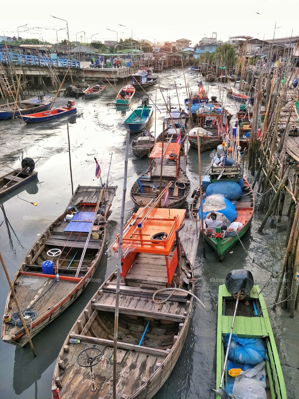 Fishing boats for fishermen.