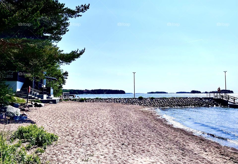 Beach sauna of hotel Rantapuisto @ Vuosaari, Helsinki, Finland