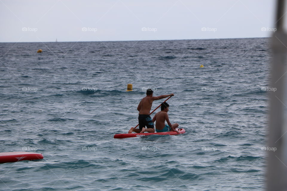 Paddle boarding 