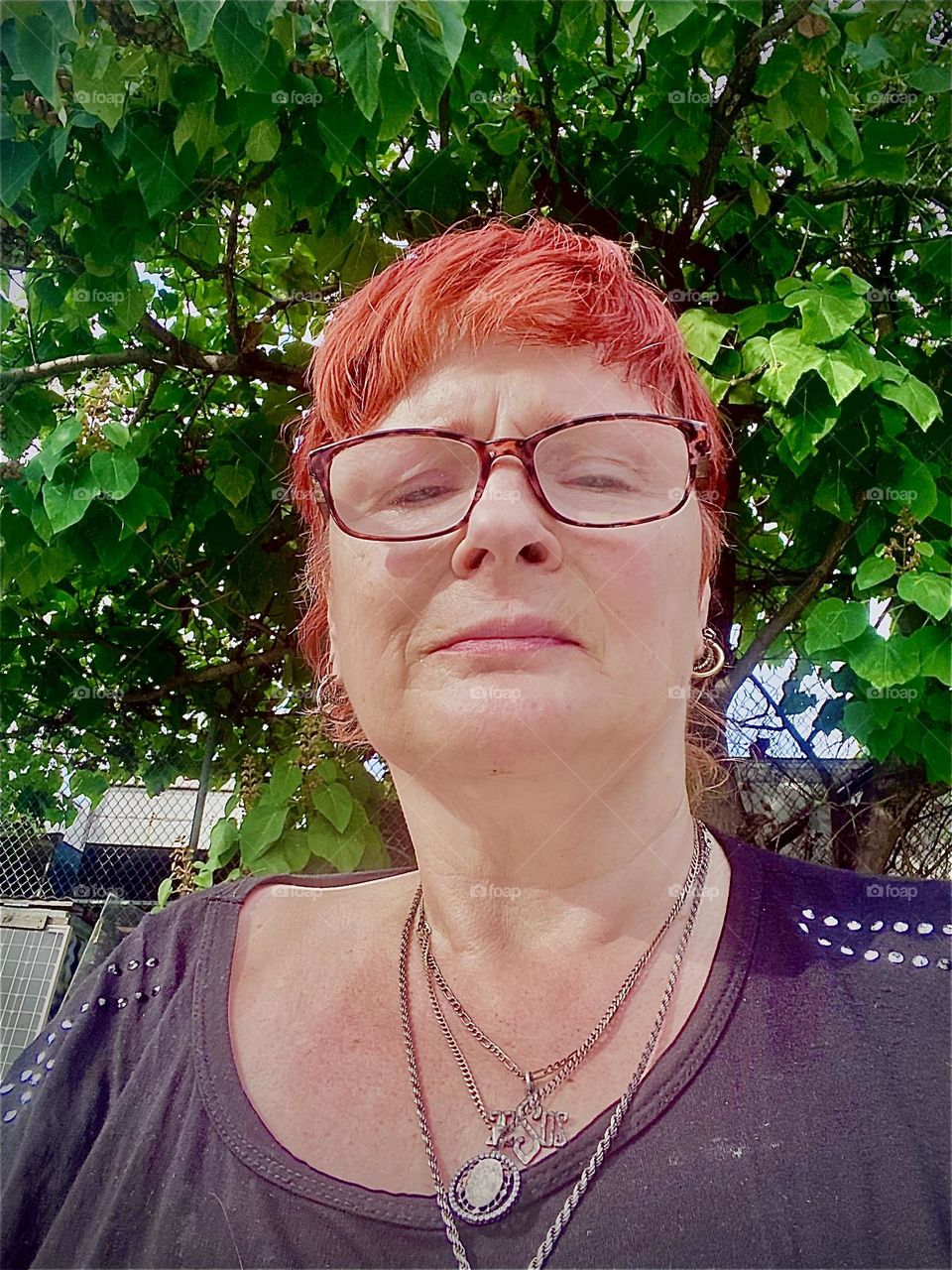 This is me, “Petra Schiller” a.k.a. “Maxine Firefox” a.k.a. “Maximiliane Feuerfuchs” aboard “Salvation”, the “28 foot 1969 Luhrs” cabin cruiser at “Newtown Creek” in LIC, Queens that I and my longtime partner call home. 2023. Hypnotic Productions