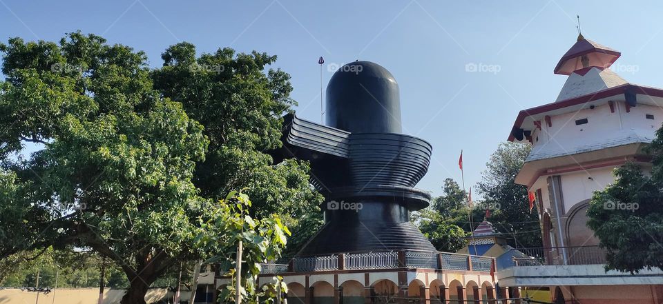 Shivaling representation of the Hindu god Shiva in Shaivism.