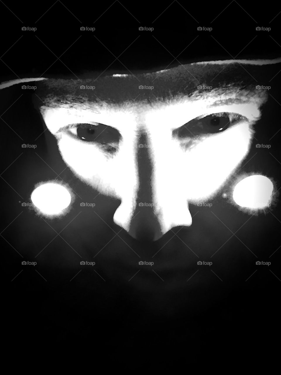 Playing with shadows.