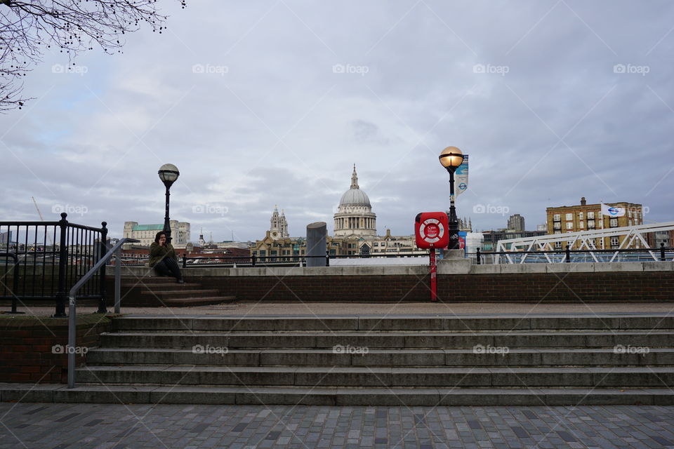 London Riverbank .. December 2018 