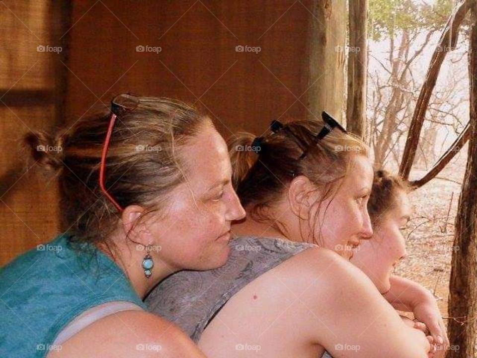 looking through a windscreen