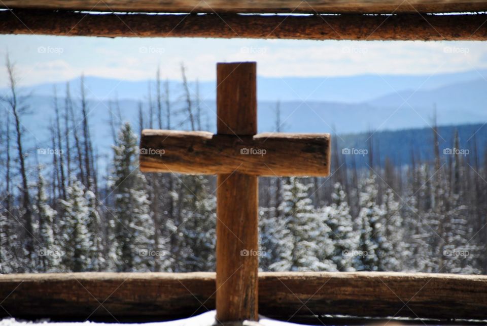 High Mountain Chapel on the Snowy Mountain Range