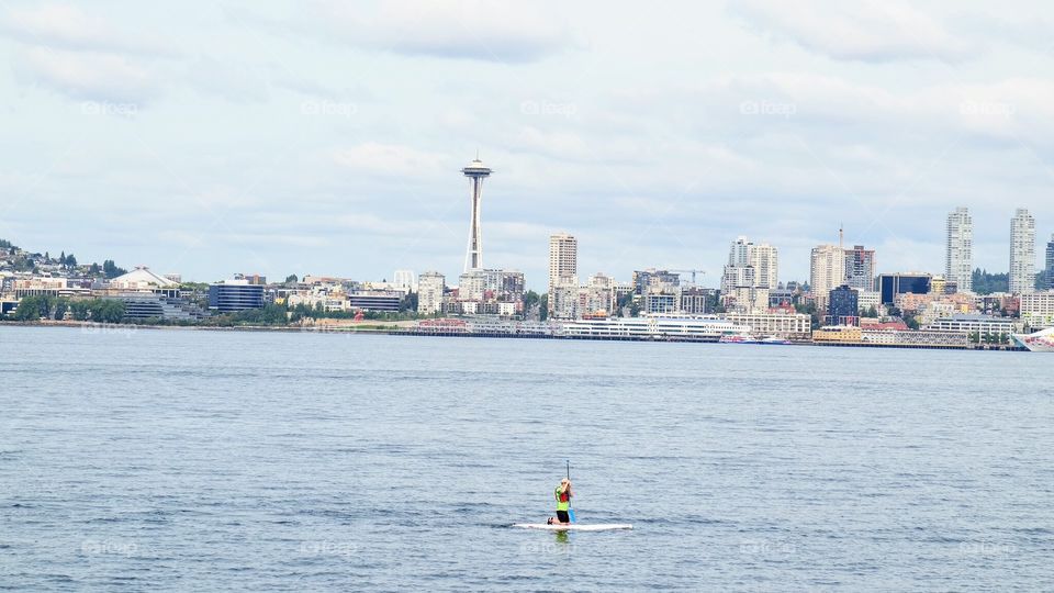 Seattle Space Needle and Cityscape