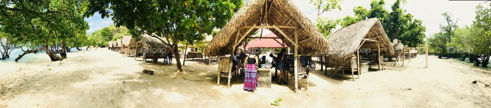 Spending time with the family after 3 years. 