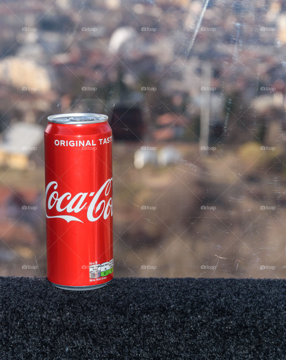 Coca-Cola on Sarajevo Cable Car