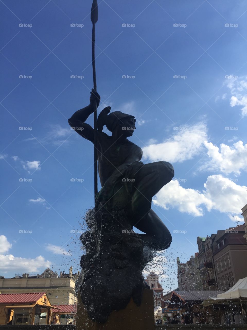 Fountain in Wroclaw