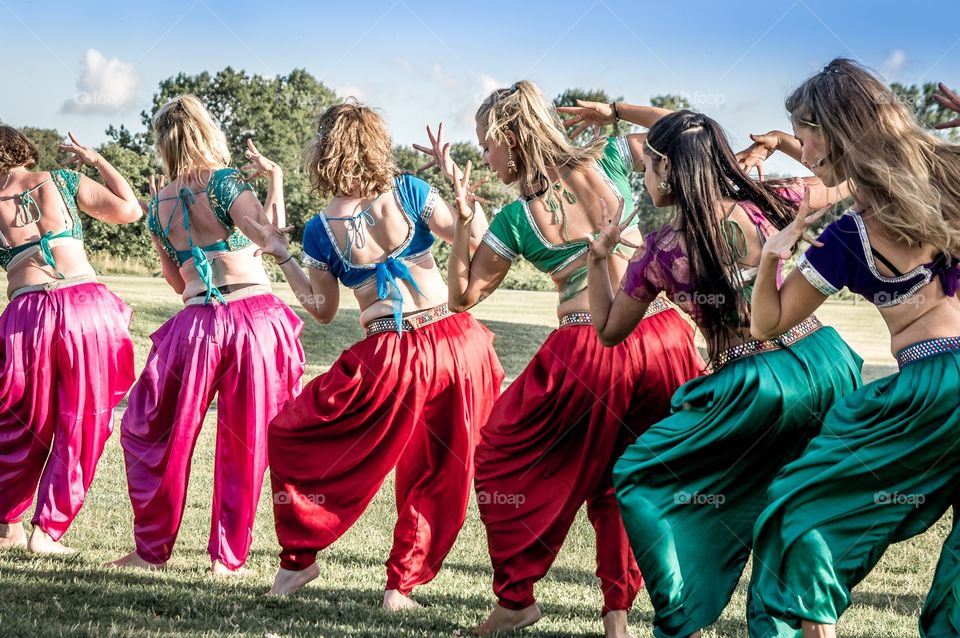 Indian dancing