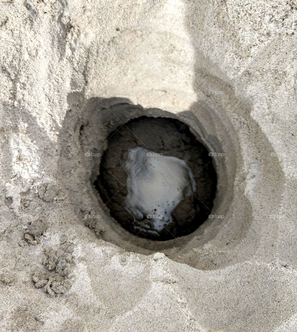 sand well