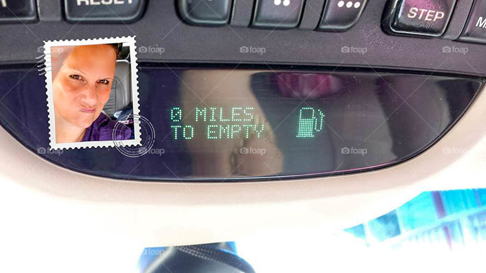 Out of gas!. Whoops!  I think zero really means zero?