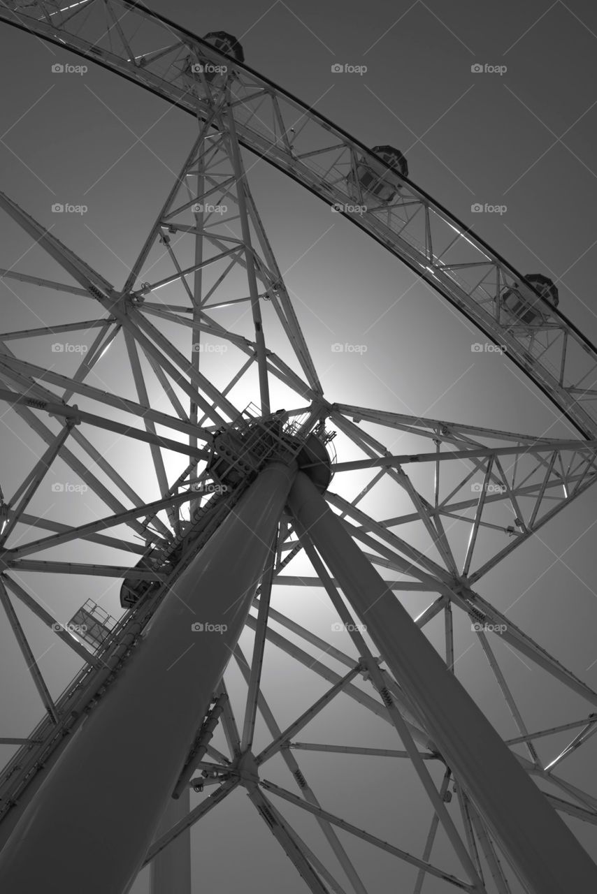 No Person, Steel, Sky, Construction, High