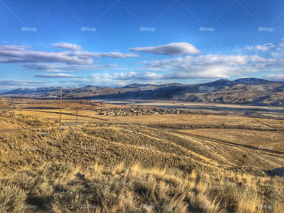 Scenic mountain view 