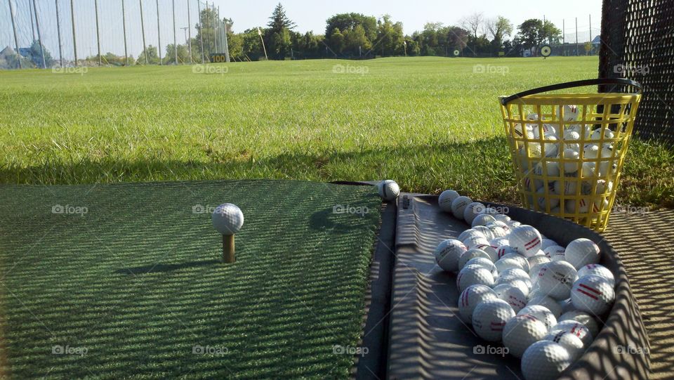 Tee Box golf golf ball driving range