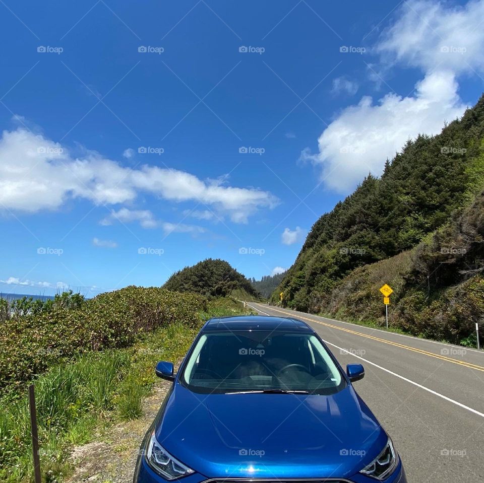 Driving Hwy 101 on the coast