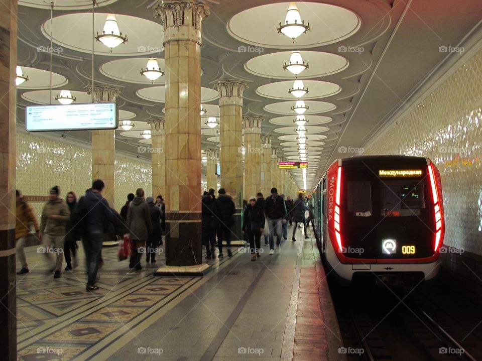 Moscow metro station