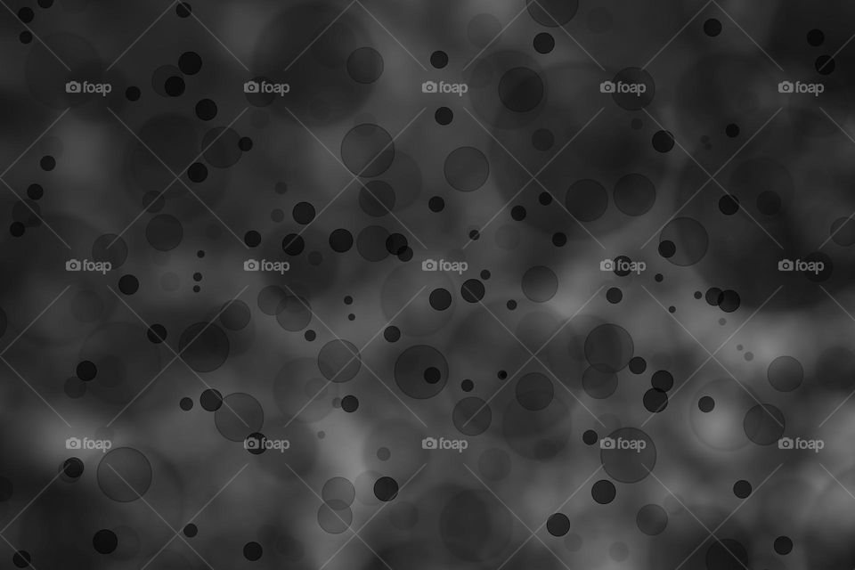 Colorful trippy psychedelic minimalist bokeh design