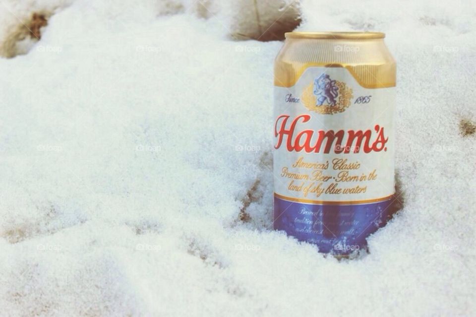 Hamm's in the Snow