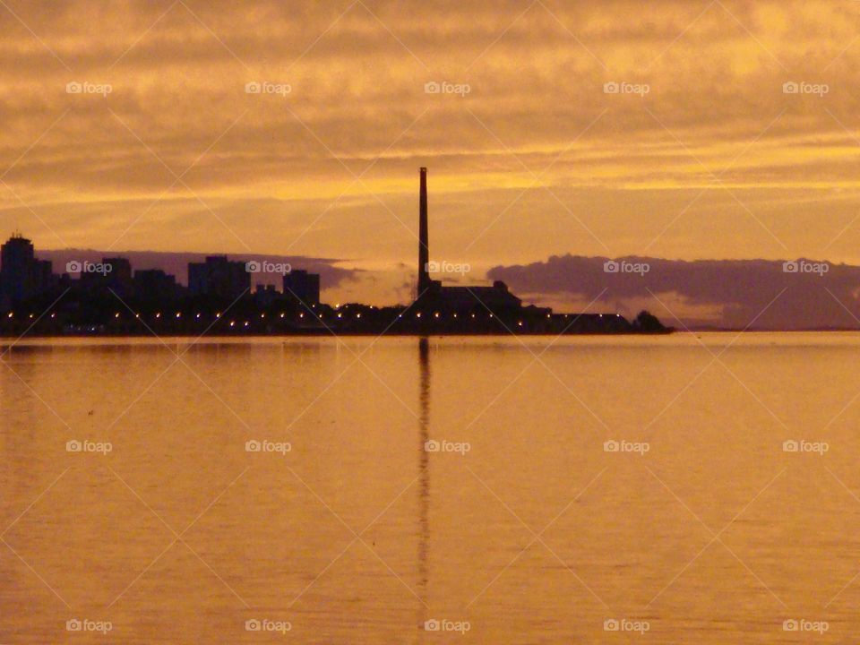 Porto Alegre’s sunset 