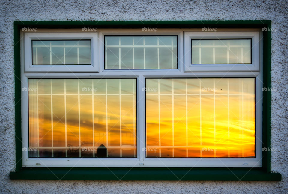 Windows sunset