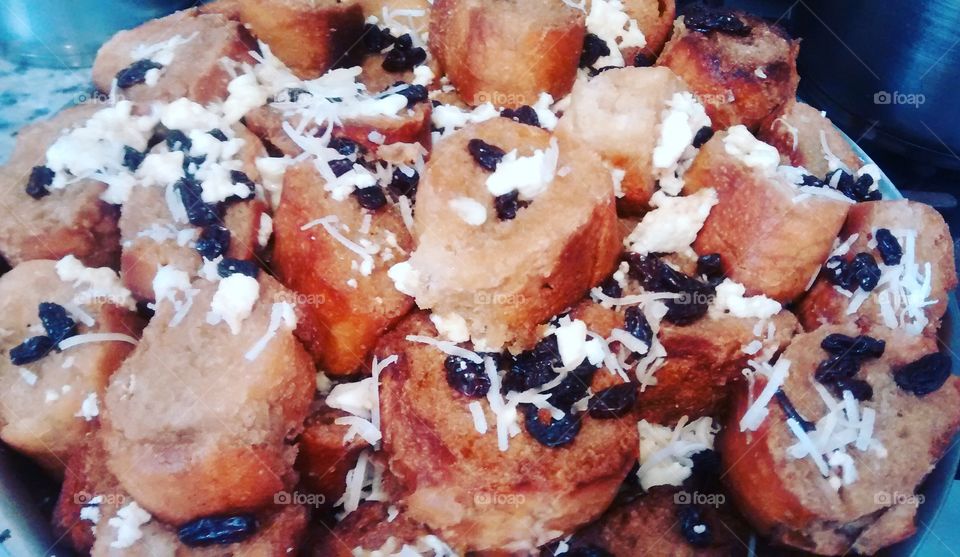 capirotada, dessert mexican