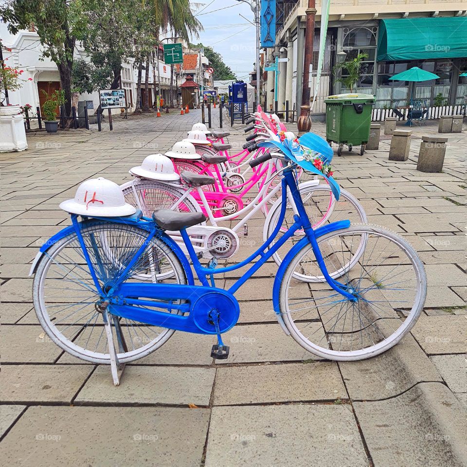 Old Bicycle in Old Town