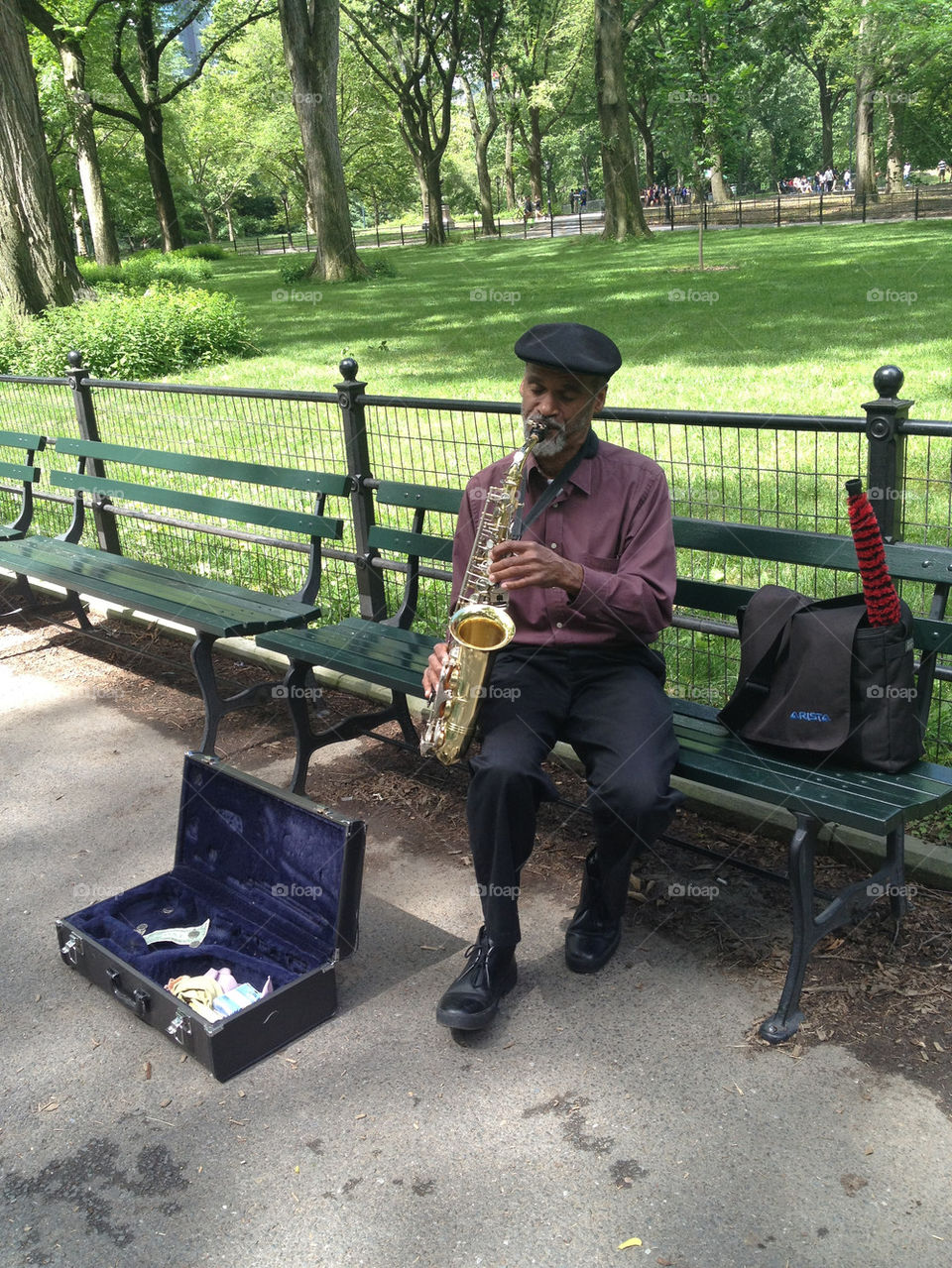 relax music nyc busker by pixiemelton